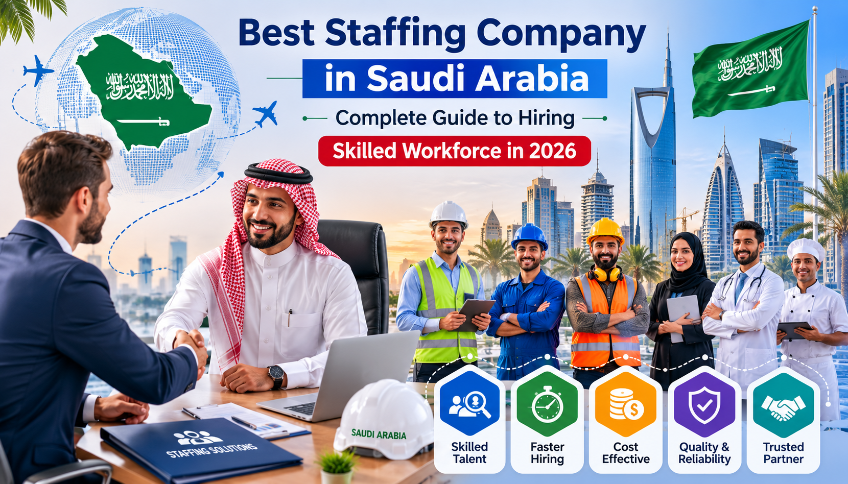 Best Staffing Company in Saudi Arabia helping businesses hire skilled workforce and manpower in 2026