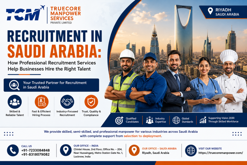 Recruitment in Saudi Arabia