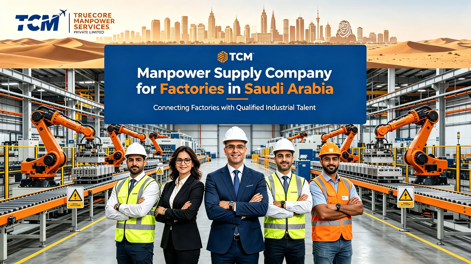 Manpower Supply Company for Factories in Saudi Arabia - True Core Manpower