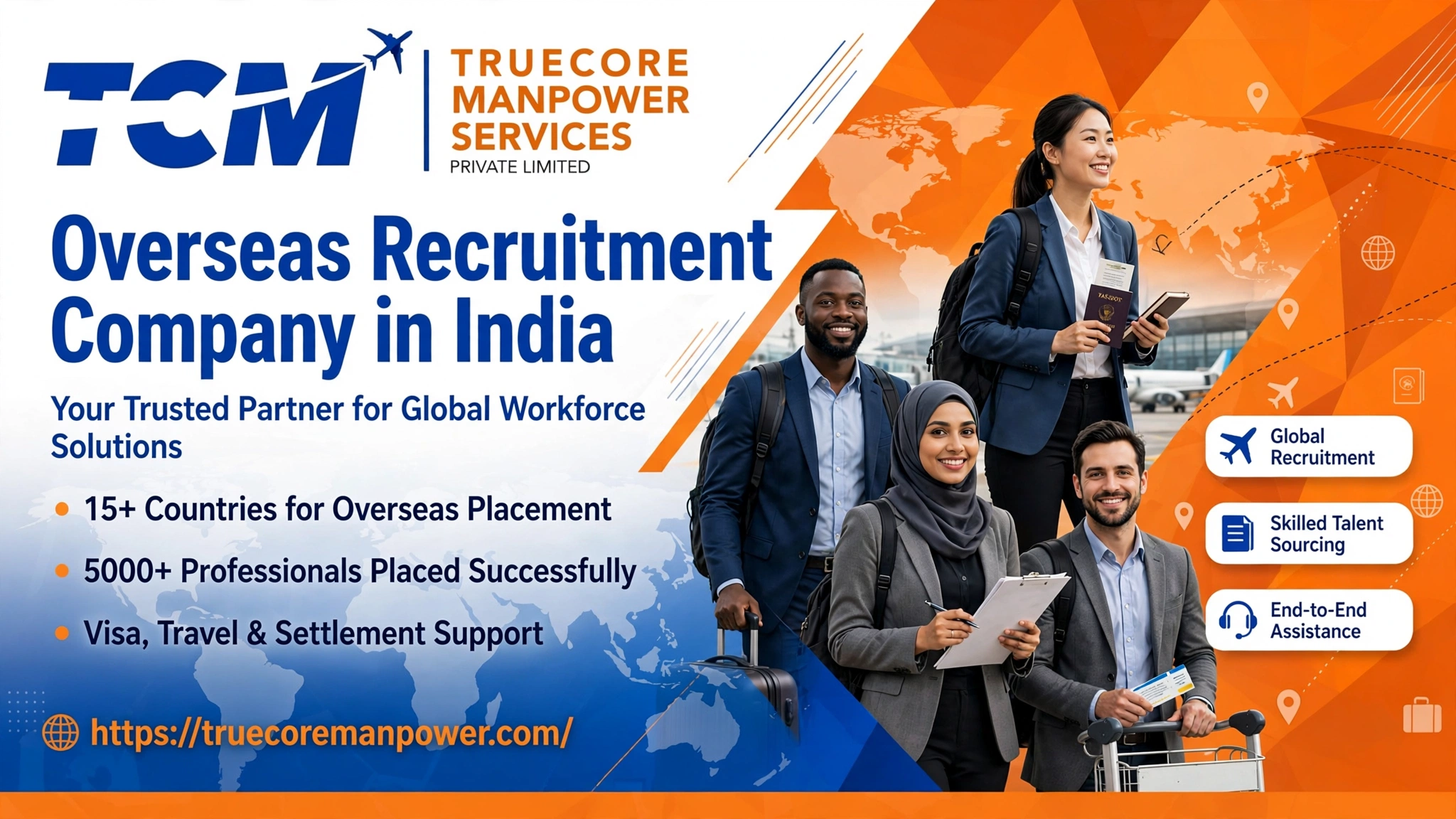 Overseas Recruitment Company in India providing global recruitment and workforce solutions
